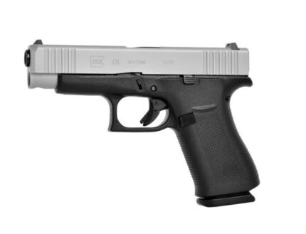 GLOCK pistol Mod. 48 Gen5 FS Silver Slide 9mm Luger Slim-Line